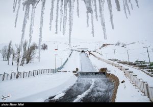 چشمه کوهرنگ در پی بارندگی‌‌های اخیر