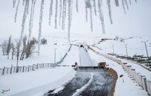ارتفاع برف در کوهرنگ به ۲۲۶ سانتیمتر رسید
